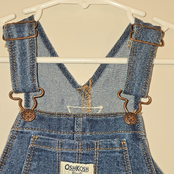 Blue and Red Plaid Overalls with Denim Top LOT K - Picture 5 of 10
